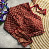 Ajrakh full By Ruhi Ajrakh Cotton Full Sleeve Blouse Wholesale Price In Surat